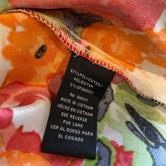 RONNI NICOLE Dress Size 8 Bright Floral for Spring and Summer Sleeveless - Picture 7 of 8